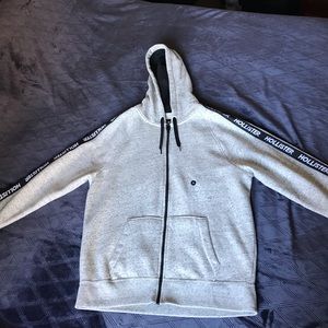 NWT XL Men’s  Hollister zip up hoodie